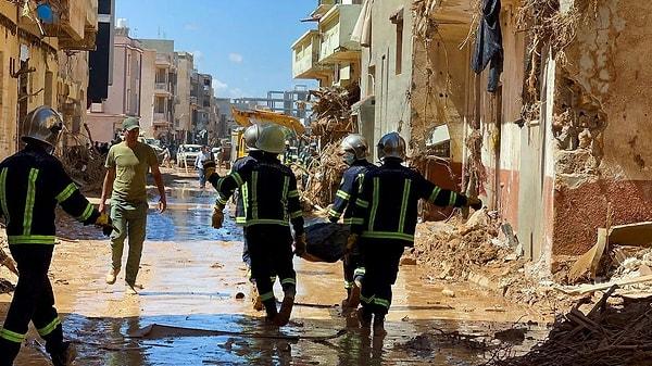 Orta Akdeniz’de etkili olan ve 10 Eylül’de Libya’nın doğusunu vuran “Daniel Fırtınası” Bingazi, Beyda, Merc, Suse ve Derne kentlerinde sel felaketine neden olmuştu.