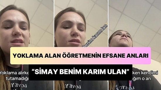 Sınıfta Yoklama Alırken Sıra Simay'a Gelince Kuzey Güney Repliği Okuyan Öğretmen: 'Simay Benim Karım Ulan'