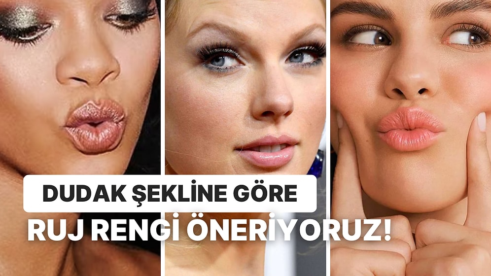 Dudak Biçimini Seç, Sana En Çok Yakışacak Ruj Rengini Söyleyelim!
