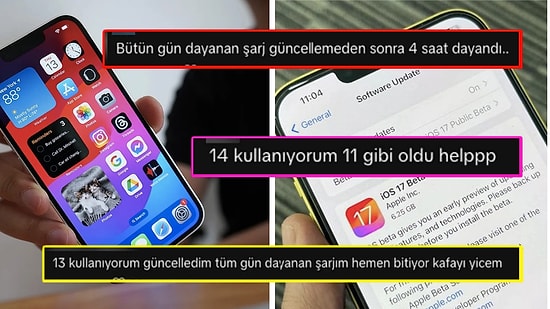 iPhone'unu iOS 17'ye Güncelleyenler Bin Pişman: "Telefon Şarjdayken Şarjı Bitiyor!"