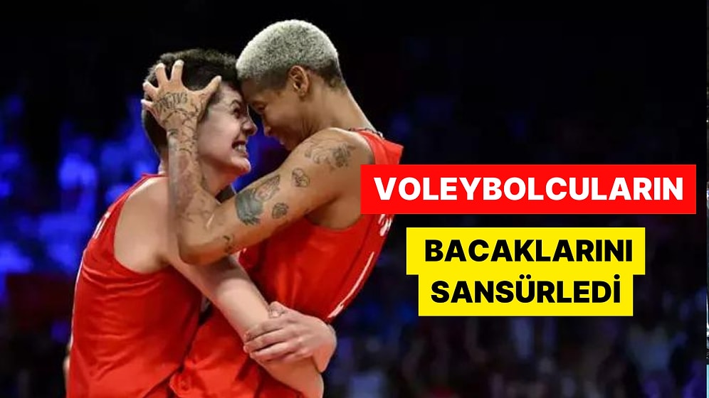 Cumhuriyet Tarihinin İlk Başörtülü Bakanı, A Milli Kadın Voleybol Takımı'nın Fotoğrafını Sansürledi