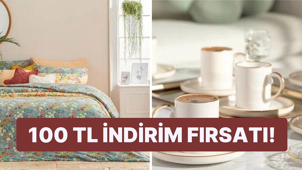 Nevresim Takımlarından Dekoratif Aksesuarlara: English Home’da 400 TL’ye 100 TL İndirim Fırsatı!