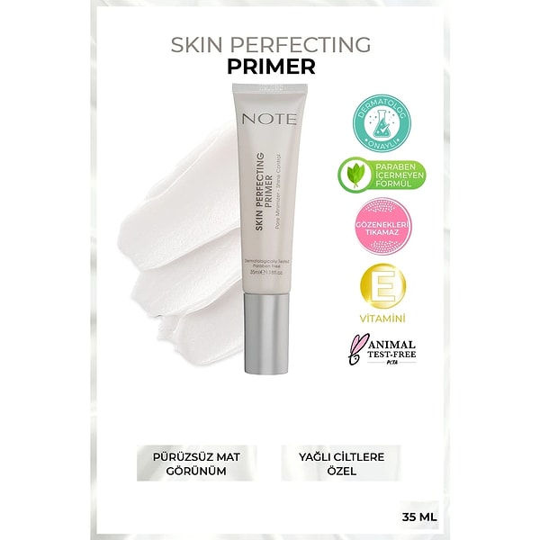 18. Note Skin Perfecting Primer Matlaştırıcı Makyaj Bazı