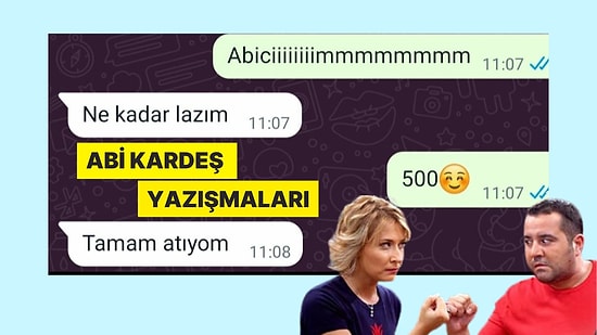 Birbiriyle Bir Türlü Geçinemeyen Abi Kız Kardeş WhatsApp Yazışmaları Viral Oldu