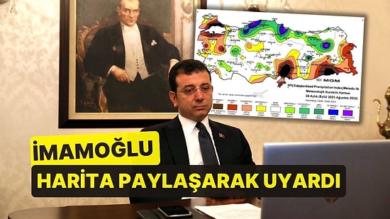 İmamoğlu Harita Paylaşarak Uyardı! 'Bu Bir İsrafa Son Verme Çağrısıdır'
