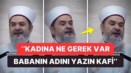 İmam Abdurrahman Büyükkörükçü Düğün Davetiyelerine Kadınların Adının Yazılmasına Tepki Gösterdi