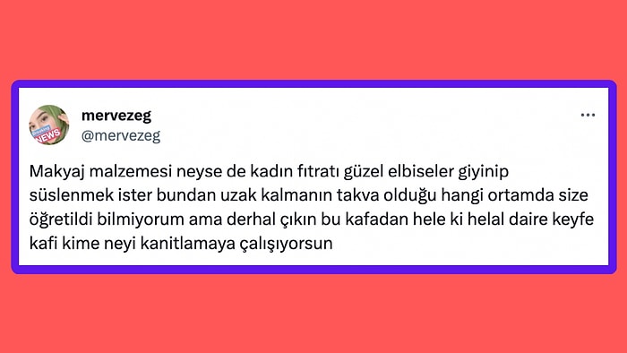 Makyaj Malzemesi Olmamasıyla Övünen Başörtülü Kadının Paylaşımı Tartışma Yarattı!