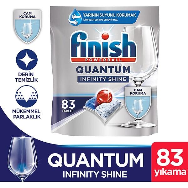 14. Finish Quantum Infinity Shine Bulaşık Makinesi Deterjanı Tableti