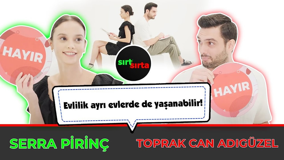 Eski Sevgilinin Düğününe Gider Misin? Serra Pirinç ve Toprak Can Adıgüzel Sırt Sırta’da!