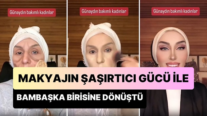 Makyajın Şaşırtıcı Gücü ile Bambaşka Birisine Dönüşen Kadını Görünce 155'i Aramak İsteyeceksiniz!