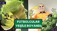 Hulk'a Dönüştüler: İstanbulspor - Galatasaray Maçında Futbolcuların Yeşile Boyanmasının Nedeni Ortaya Çıktı