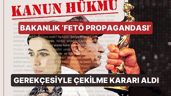 'Kanun Hükmü' Kararının Ardından Kültür ve Turizm Bakanlığı Altın Portakal'dan Çekildi