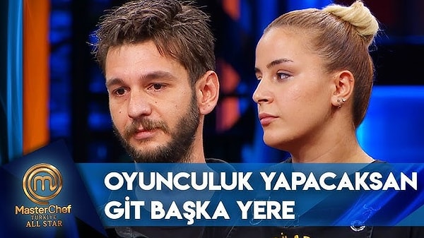 Mavi takımdaki Eda-Barış tartışmasının ardından suların durulmadığı MasterChef'te bu defa bombayı Kerem ve Dilara patlattı.