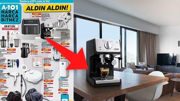 A101'de Satışa Sunulan Delonghi Manuel Espresso Kahve Makinesi Alınır mı? Özellikleri ve Yorumları