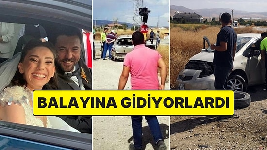 11 Gün Önce Evlenen Çifti Balayı Yolunda Yaptıkları Kaza Ayırdı