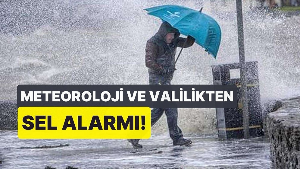 AFAD Telefonlara Mesaj Gönderdi: Meteoroloji ve Valilikten Sel Alarmı!
