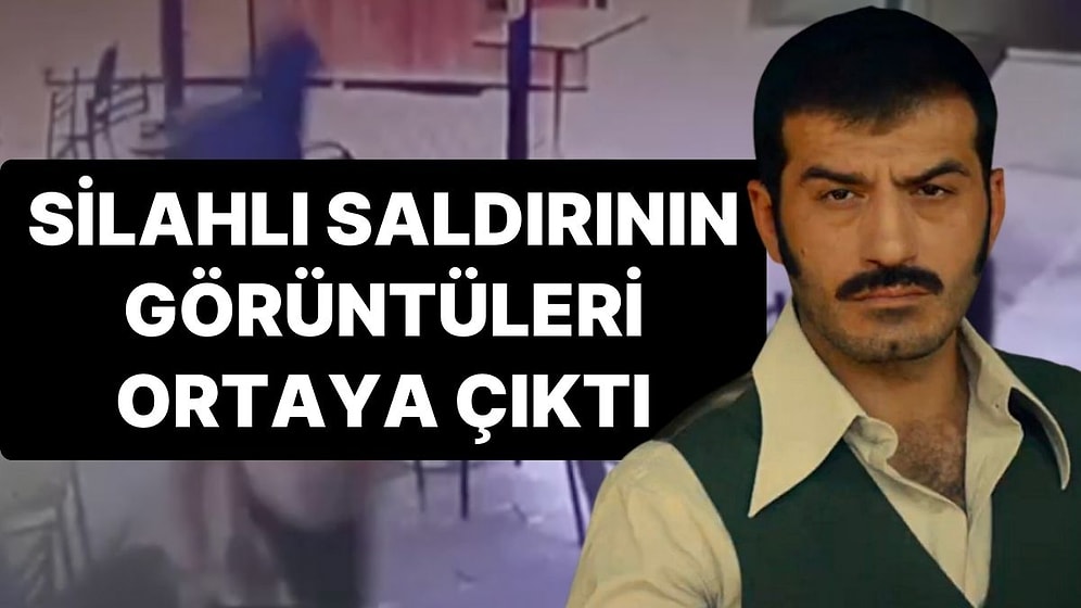 Ufuk Bayraktar'ın Sahibi Olduğu Kafeye Yapılan Silahlı Saldırının Görüntüleri Ortaya Çıktı