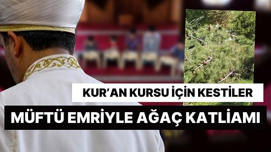 Müftü Emir Verdi: Diyarbakır'da Kur'an Kursu Nedeniyle Ağaç Katliamı