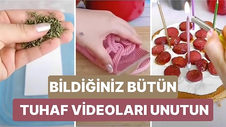 Birbirinden İlginç Paylaşımlarıyla Beyninizi Yakabilecek Bir Değişik TikTok Kullanıcısı