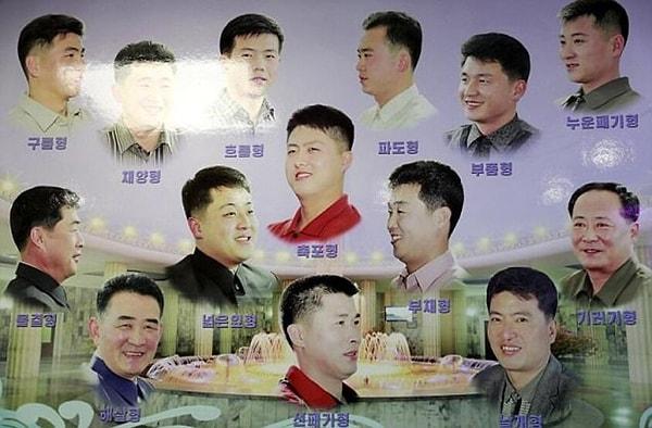 1. Kuzey Kore’de “kapitalist hayat tarzına özendiriyor” gerekçesiyle dar kot pantolonlar, markalı tişörtler, dövmeler ve bazı saç modelleri yasak.