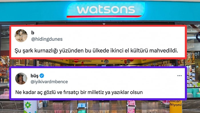 Watsons İndirimindeki Ürünleri Stoklayan Kadının Yaptığı Kurnazlık Tartışma Yarattı!