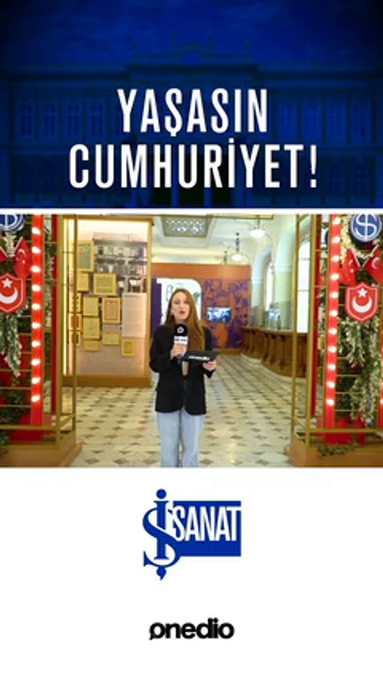Cumhuriyet'in 100. yılında İş Sanat’tan Yaşasın Cumhuriyet! Sergisi #YaşasınCumhuriyet