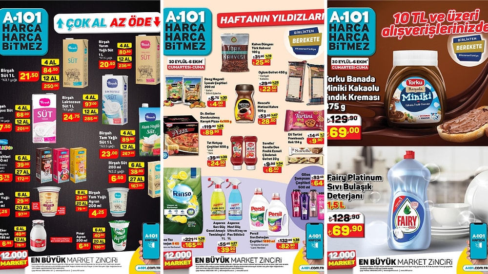 30 Eylül - 5 Ekim 2023 A101 Haftanın Yıldızları Kataloğu