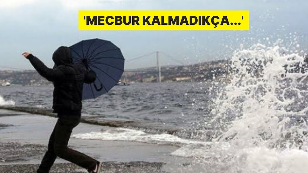 AKOM'dan İstanbullulara Uyarı: Bu Sefer Çok Kuvvetli Geliyor