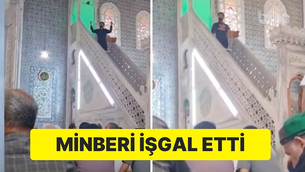 Camide Faiz Gerginliği: Minberi İşgal Etti