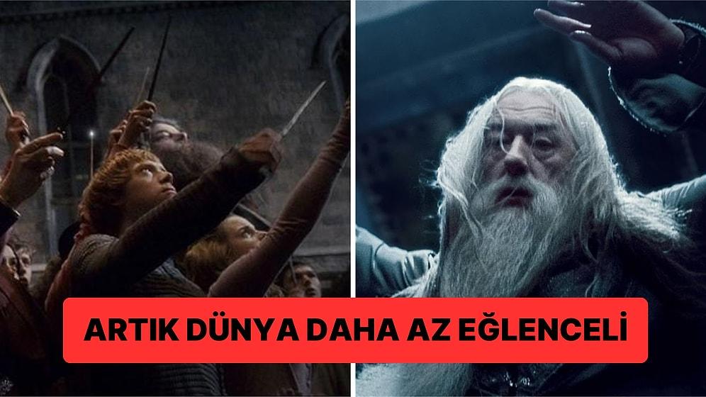 Harry Potter Oyuncuları, Vefat Eden Dumbledore'a Duygu Dolu Vedalarını Ettiler