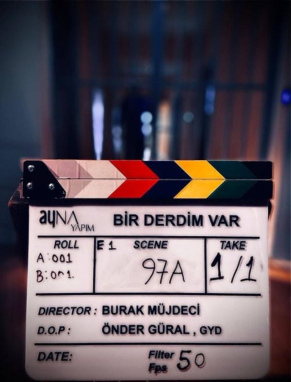 Birce Akalay ve Mert Fırat'ın başrollerini paylaşacağı, Kanal D'nin yeni dizisi Bir Derdim Var'ın çekimleri başladı.