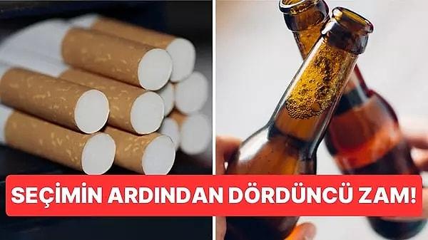 Türkiye Tekel Bayileri Platformu Başkanı Özgür Aybaş Twitter (X) hesabı üzerinden yaptığı paylaşımda sigaraya zam geldiğini, alkol için ise yeni zamların yolda olduğunu belirtti.