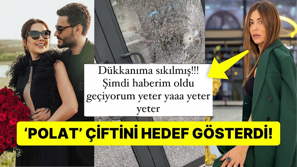"Başıma Bir Şey Gelirse Sorumlusu Dilan ve Engin Polat'tır" Diyen Banu Parlak'ın İş Yeri Kurşunlandı!