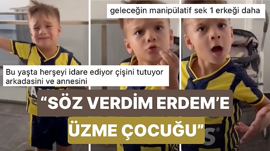 Arkadaşıyla Dışarı Çıkmak İçin Annesinden İzin İsterken Müthiş İkna Kabiliyetini Konuşturan Yaratıcı Çocuk
