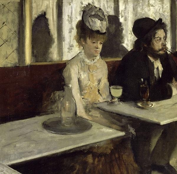 2. L’Absinthe – Edgar Degas
