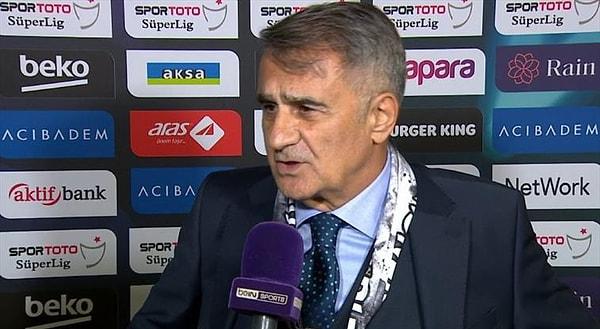 Beşiktaş teknik direktörü mücadele sonrası açıklamalarında BeinSports’a tepki göstererek şu ifadeleri kullandı: