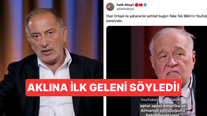 Fatih Altaylı'nın Bir Takipçisinin Yorumuna Verdiği Bomba Yanıt Ağzımızı Açık Bıraktı!