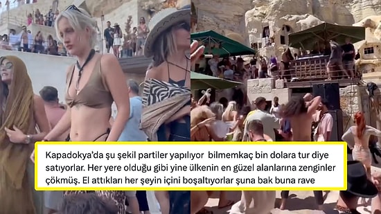 Kapadokya'da Turistlerin Sabaha Karşı Yaptığı Partiler Tartışma Yarattı!