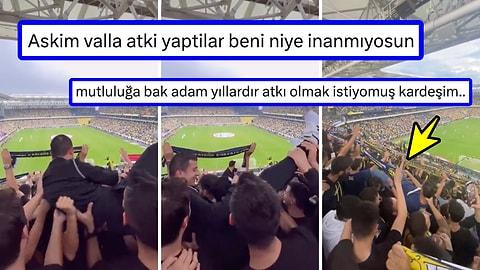 Fenerbahçe Tribünlerinde Atkı Yerine Sallanan Adam Goygoycuların Dilinde