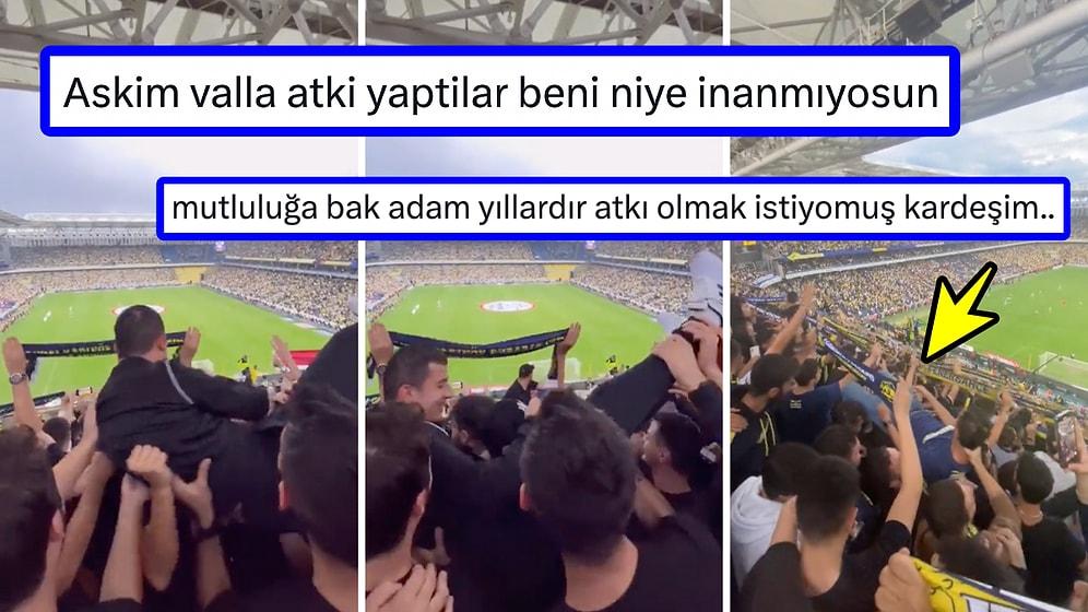 Fenerbahçe Tribünlerinde Atkı Yerine Sallanan Adam Goygoycuların Dilinde