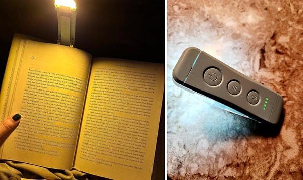 4. Bu okuma lambası, kitap kurtlarının hayatını kolaylaştıran bir yenilik.