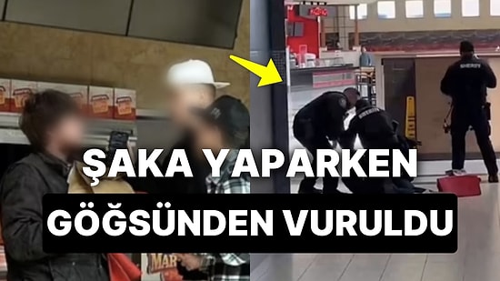 Şaka Yapmak İsteyen YouTuber Kurye Tarafından Göğsünden Vurulunca Az Daha Canından Oluyordu