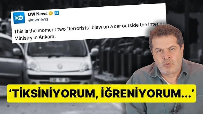 Cüneyt Özdemir'den Deutsche Welle'ye 'Terörist' Tepkisi! 'Tiksiniyorum, İğreniyorum Bundan'