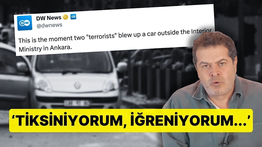 Cüneyt Özdemir'den Deutsche Welle'ye 'Terörist' Tepkisi! 'Tiksiniyorum, İğreniyorum Bundan'