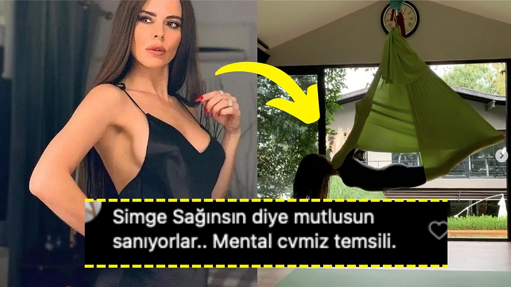 Yogada Şekilden Şekle Giren Şarkıcı Simge'nin Hayranları Neye Uğradığını Şaşırdı