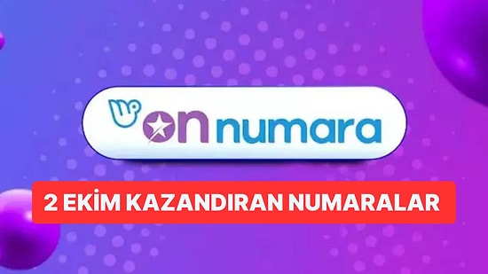 2 Ekim On Numara Sonuçları ve Kazandıran Numaralar: 2 Ekim On Numara Sonuç Sorgulama Sayfası