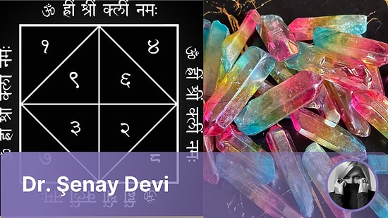 Haftanın Yantrası Padonnati ve  Kristali Aura Kuvars