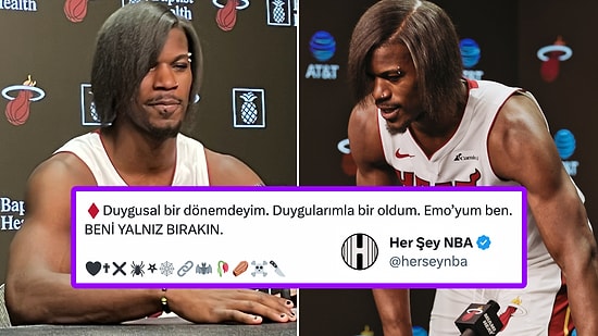 Geri Geliyorlar: NBA Yıldızı Jimmy Butler'ın "Emo" Tarzı Goygoycuların Dilinde