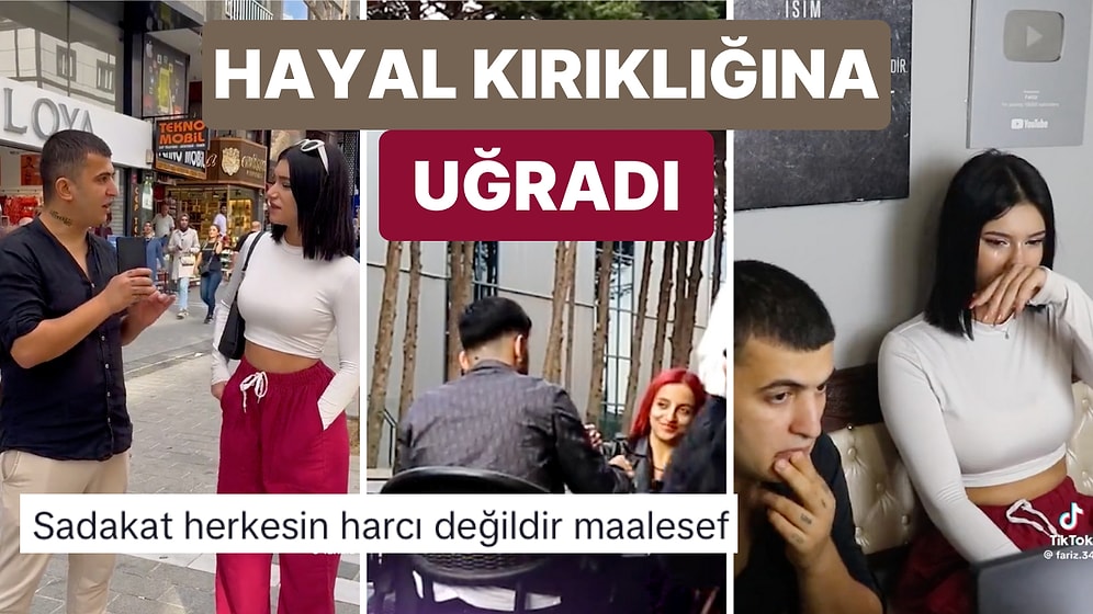 Bir YouTube Videosu İçin Sevgilisinin Onu Aldatıp Aldatmayacağını Deneyen Kız Hayal Kırıklığına Uğradı