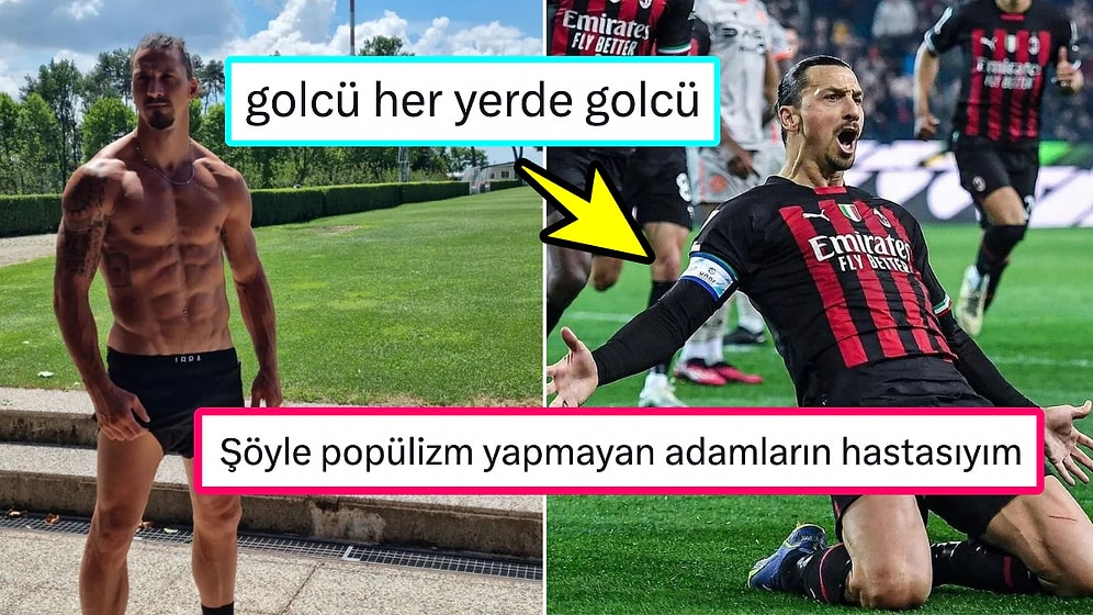 Zlatan Ibrahimovic "Seks mi, Gol Atmak mı?" Sorusuna Verdiği İlginç Yanıtla Hala Formda Olduğunu Gösterdi